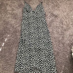 Urban Outfitters Floral Daisy Dress Boho MIDI Retro vintage